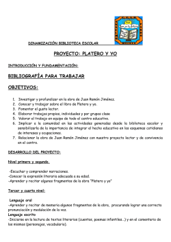 DINAMIZACI&Oacute;N BIBLIOTECA ESCOLAR