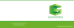 Portafolio de Servicios