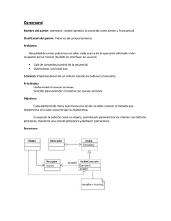 Patrones de dise&ntilde;o