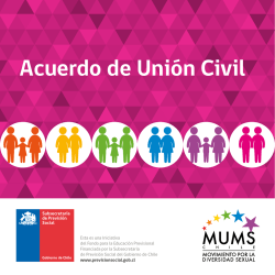 Acuerdo de Uni&oacute;n Civil
