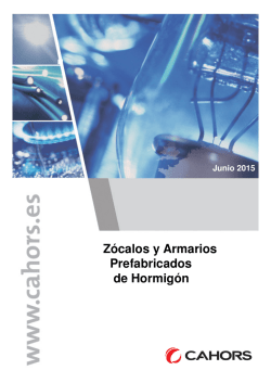Z&oacute;calos y Armarios Prefabricados de Hormig&oacute;n