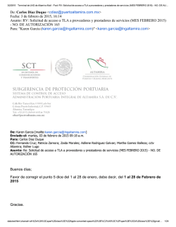 De: Carlos Diaz Duque