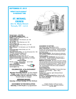 St. Michael Church 401 S. Main Street