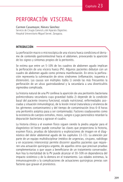Cap 23 Perforaci&oacute;n visceral - Emergencias en Gastroenterolog&iacute;a