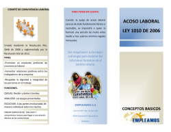 PLEGABLE ACOSO LABORAL
