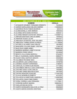 Listado de seguro al desempleo adjudicado