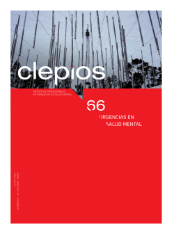 URGENCIAS EN SALUD MENTAL