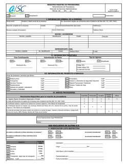 USO EXCLUSIVO DE ALPINA S.A.