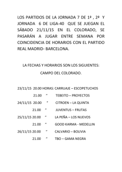 Comunicado CD LUSAL 24/10/2015