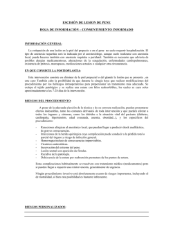Lesi&oacute;n de Pene