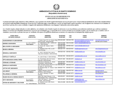 ambasciata d`italia in santo domingo