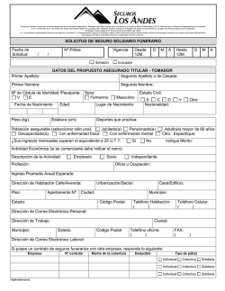 Seguro Solidario Funerario