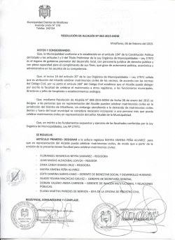 Municipalidad Distrital de Mirafiores Avenida Uni&oacute;n N&deg; 316 Telefax