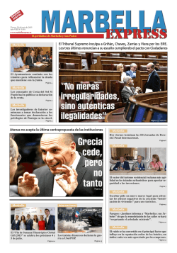 Atenas no acepta la &uacute;ltima contrapropuesta de