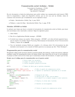 Comunicaci&oacute;n serial Arduino - Scilab - Ing. Roberto Barrag&aacute;n