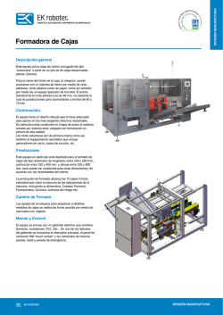 Formadora de Cajas