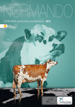 CAT&Aacute;LOGO GANADERO NORMANDO 2015