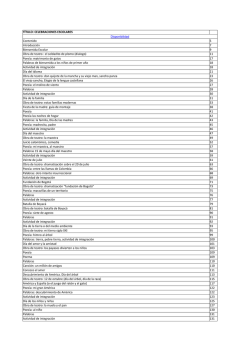 T&Iacute;TULO: CELEBRACIONES ESCOLARES Contenido 5 Introducci&oacute;n