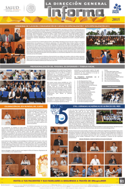 marzo - Instituto Nacional de Enfermedades Respiratorias