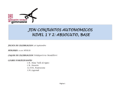 orden - Club Ritmica Alaia