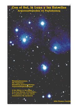 Arqueoastronom&iacute;a en Pachacamac - Instituto Arqueo