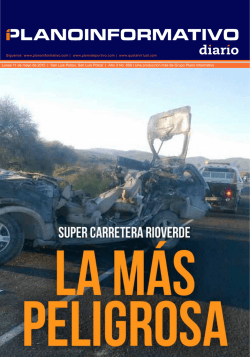 Lunes 11 de mayo de 2015 | San Luis Potos&iacute;