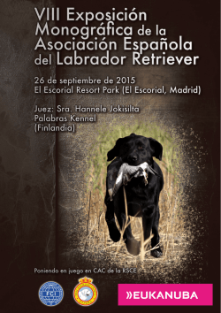 Descargar Cat&aacute;logo - Asociaci&oacute;n Espa&ntilde;ola del Labrador Retriever