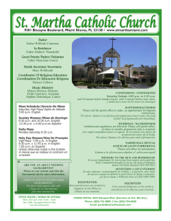 9301 Biscayne Boulevard, Miami Shores, FL 33138 &bull; www