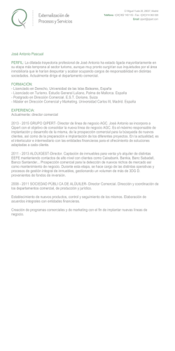 Jos&eacute; Antonio Pascual PERFIL: La dilatada trayectoria profesional de