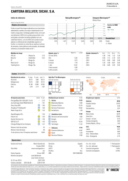 CARTERA BELLVER, SICAV, S.A.