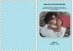 ANALISI MORFOL&Atilde;&ldquo;GICO Y SINTACTICO DE LA