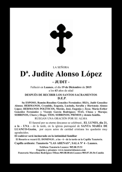 LA SE&Ntilde;ORA - Tanatorio Las Arenas