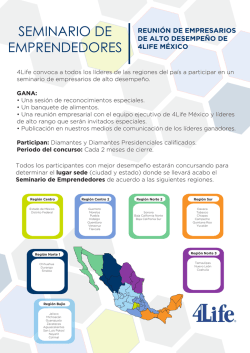 SEMINARIO DE EMPRENDEDORES