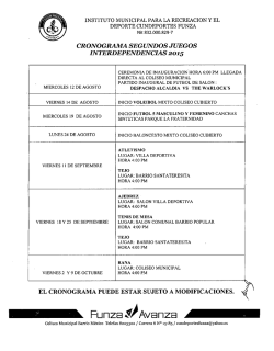 pdfTama&ntilde;o: 243.2 kB - Instituto Municipal Para la Recreacion y el