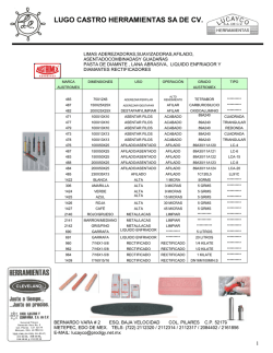 LUGO CASTRO HERRAMIENTAS SA DE CV.