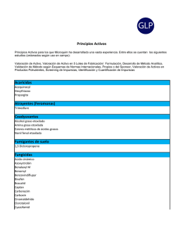 Principios Activos Acaricidas Atrayentes (Feromonas