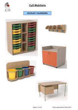 C&aacute;talogo Infantil/ Guarderias