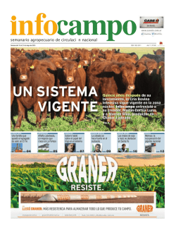 semanario&Ecirc; agropecuario&Ecirc; de&Ecirc; circulaci&mdash; n&Ecirc; nacional Quince