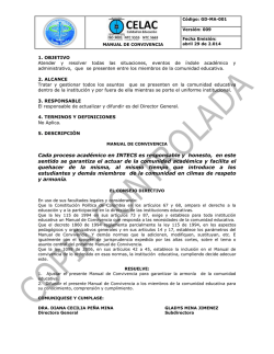 Cada proceso acad&eacute;mico en INTECS es responsable y honesto, en