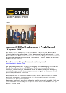 Emprentic 2014 - IES Ses Estacions