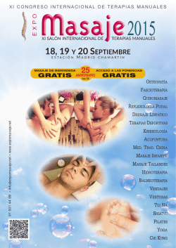 18, 19 y 20 Septiembre