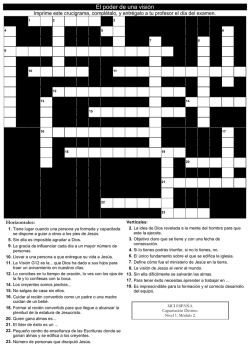 El poder de una visi&oacute;n