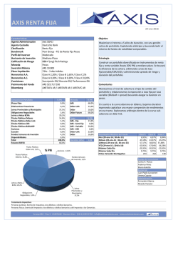 AXIS RENTA FIJA COBERTURA