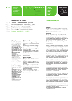 Tipograf&iacute;a digital - Tipograf&iacute;a Venancio