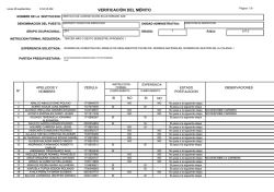 VERIFICACI&Oacute;N DEL M&Eacute;RITO - Servicio de Acreditaci&oacute;n Ecuatoriano