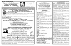 December 13, 2015 - Saint Charles Borromeo Parish | Sacramento