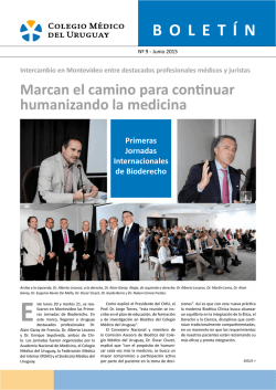 Junio 2015 - Colegio M&eacute;dico del Uruguay