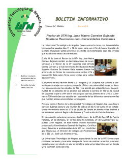 23 Junio. - Universidad Tecnol&oacute;gica de Nogales