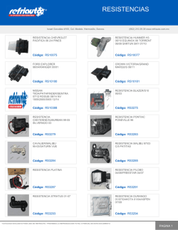 RESISTENCIAS