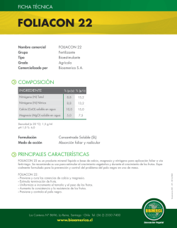 FOLIACON 22 - bioamerica